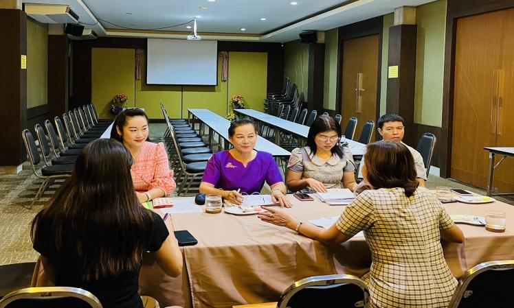 ออกตรวจติดตามและประเมินผลโครงการการใช้จ่ายเงินอุดหนุนของ อบจ.ขอนแก่น กรณีให้การสนับสนุนหน่วยงานอื่น ประจำปีงบประมาณ พ.ศ. 2567 ณ สมาคมท่องเที่ยวและไมซ์จังหวัดขอนแก่น